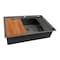 Ruvati 33 inch Gunmetal Black Stainless Steel Workstation Drop-in Topmount Kitchen Sink Single Bowl RVH5003BL - alternate 7